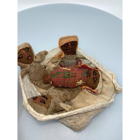 Chancay Pre-Columbian Textile Doll Antique Birth Scene New Mom Strong Fem Power - Picture 14 of 16